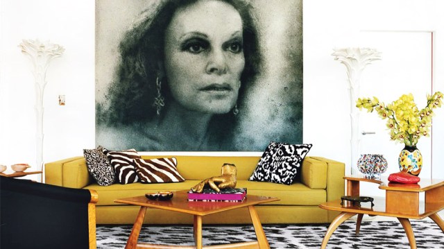 Diane von Furstenberg's Home Interior Decor Rug