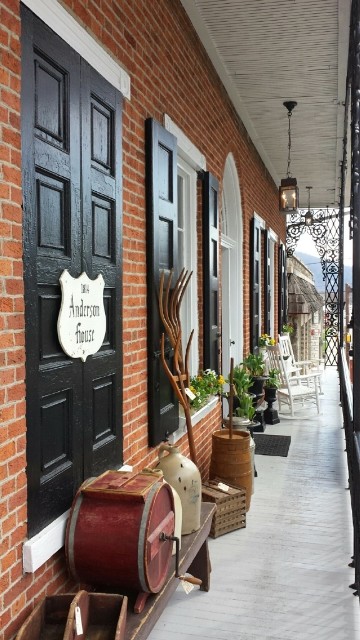 With the grand spaces of the historic Anderson House as a backdrop, you will find an array of carefully chosen antiques of quality and distinction. (image from the Anderson House website)