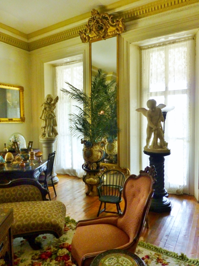 Unlike most house museums, the priceless objects at the Ryerss Mansion are on display in a somewhat random manner.