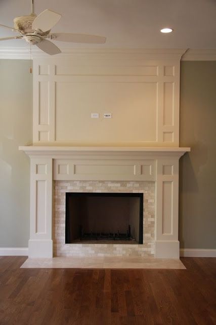 a-white-mantel