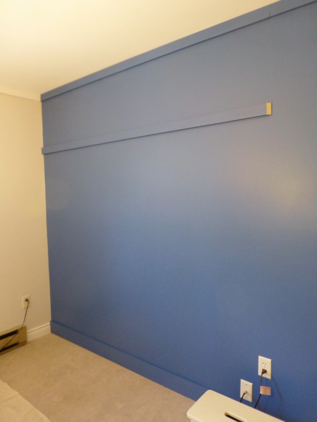 Installing Board and Batten Accent Wall at The Shack Horizontal