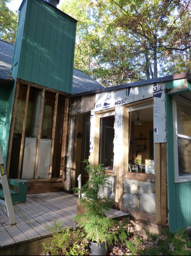 Siding Repairs at The Shack in the Southern Poconos Robinson Interiors